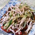 クック6DDPP8☆'s cooksnap of when they made 柚子胡椒ごまポンで和風バンバンジー.