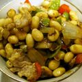 由芽15's cooksnap of when they made 大豆の生姜焼き丼.