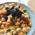 のんワン's cooksnap of when they made 大麦とカリフラワー、ひよこ豆のサラダ.