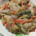 もりのりころ's cooksnap of when they made こくうま♪鶏肉と夏野菜のマヨポン炒め.