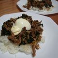 ゴースカ's cooksnap of when they made もりもりイケる！ポパイ丼★.