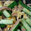 キャラメグ♪'s cooksnap of when they made きゅうりのガーリック炒め♡.