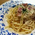 ジュスカ's cooksnap of when they made 全卵・生クリーム使用のカルボナーラ.