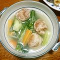 B子chan's cooksnap of when they made 超簡単♥手で丸めるだけ！豚こま肉団子.