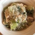 sachinchan's cooksnap of when they made チンゲン菜とふわふわ玉子のスープ.
