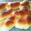 クックNASUm's cooksnap of when they made HBで簡単、練乳入りのふわふわロールパン.