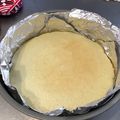 はなこ0218's cooksnap of when they made 離乳食に☆卵・乳製品不使用スポンジケーキ.