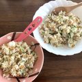 yokosukima's cooksnap of when they made 親子で食べよう♪納豆チャーハン(完了期).