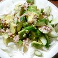 クックVOY1Q3☆'s cooksnap of when they made たっぷり玉ねぎとアボカドのサラダ.