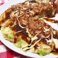 あかりらっくま♡'s cooksnap of when they made 簡単ヘルシー！ふわふわお好み焼き.