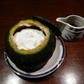 Ｐ子ママ's cooksnap of when they made ハロウィンに♪坊ちゃんかぼちゃのプリン.