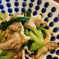 ｍｉｚｍｏｍｏ's cooksnap of when they made 青梗菜とお揚げのゴマ風味炒め.