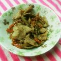 るらちゃん's cooksnap of when they made ＊超簡単！豚肉とゴボウの炒め物♪＊.