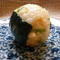 星を射る's cooksnap of when they made 天かすとねぎのおにぎり.