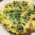 クックGLGTLF☆'s cooksnap of when they made 大根の葉のオープンオムレツ(*^^*).