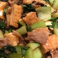 みゆきたろ's cooksnap of when they made チンゲン菜と厚揚げのオイスター炒め♪.
