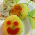 そいみーと's cooksnap of when they made 【話題入】もちもち枝豆のいもチーズもち！.