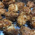 クック3U28N9☆'s cooksnap of when they made 柿ぴーで唐揚げ.