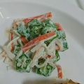 ☆RYOMAM☆'s cooksnap of when they made お弁当に！オクラのかにかまマヨ和え.