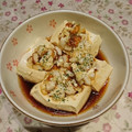 かたつむりのしずく's cooksnap of when they made レンジで簡単！ちくわと豆腐の中華蒸し.