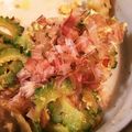 愛猫ベリー's cooksnap of when they made ゴーヤのカレー炒め.
