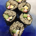 ☆えりんこ☆★'s cooksnap of when they made ✿蕎麦巻き寿司✿.
