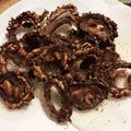 クックNQZPVG☆'s cooksnap of when they made 意外な美味さ！ゴーヤ丸ごと苦味なし素揚げ.