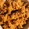 じゅんぴぃ～'s cooksnap of when they made 九陽　おからたっぷり♪ヘルシー鶏そぼろ.