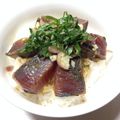 azbjbn's cooksnap of when they made かつおの漬け丼.