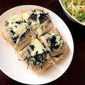 ♡кауо♡'s cooksnap of when they made 簡単朝食☆海苔しらすチーズトースト.