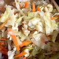 かまきりこ's cooksnap of when they made キャベツと油揚げの煮物.