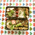 komutatata's cooksnap of when they made お弁当に♪彩り野菜の豚巻しょうが焼き.