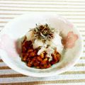 SP♪'s cooksnap of when they made じゃこおろし納豆.