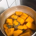 クックTPOO81☆'s cooksnap of when they made かぼちゃの煮物　お弁当にどうぞ.