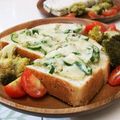 しじみごはん's cooksnap of when they made ピーマン★しらす★チーズの仲良しトースト.