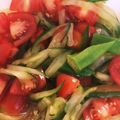 ☆ト～ロトロ☆'s cooksnap of when they made オクラ入りトマトときゅうりのサラダ.