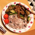 えぶぶ♡'s cooksnap of when they made 夏風邪夏バテに！茄子とオクラの肉味噌炒め.