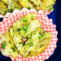 ｽｶｲﾌｨｯｼｭ☆'s cooksnap of when they made 鉄分補給♪ ひじきと野菜のお焼き.