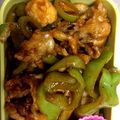港UV's cooksnap of when they made 豚肉ピーマン玉ねぎのケチャップ炒め.