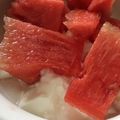 amileamila's cooksnap of when they made すいかヨーグルト.