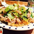 kaokaofood's cooksnap of when they made 皿うどん☆たけのこたっぷり！.