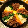 ☆ジャスコ☆'s cooksnap of when they made ビビンバ☆野菜もバランスよく食べれるよ☆.