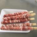 ポメラー's cooksnap of when they made バーベキューBBQで大人気の豚肉巻き.