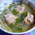 cyobindish's cooksnap of when they made もやしでかさ増し♪冷凍OK肉団子スープ用.