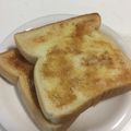 papikun's cooksnap of when they made きな粉トーストのラスク風.