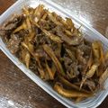 ちっころ★'s cooksnap of when they made 簡単常備菜、牛肉とごぼうの甘辛煮.