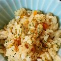 おかしらん's cooksnap of when they made 炊飯器でできちゃうチキンライス♥.