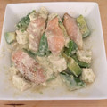 ドルばび's cooksnap of when they made サーモンとアボカドの洋風白和え.