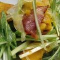 にわとりかあさん's cooksnap of when they made かぼちゃとベーコンのサラダ.