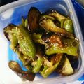 eiyoushi's cooksnap of when they made お弁当★茄子としし唐のこってり味噌ダレ♪.